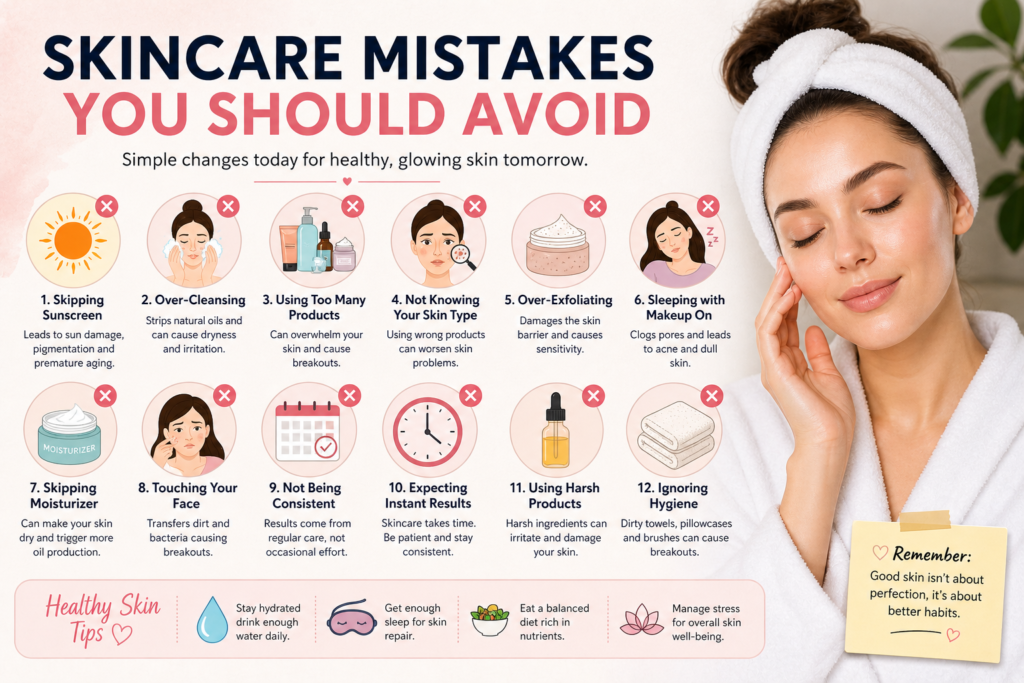 Skin Care Mistakes