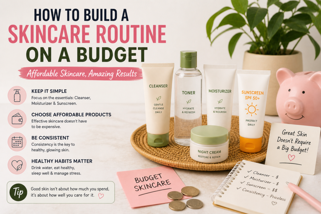 A budget skincare